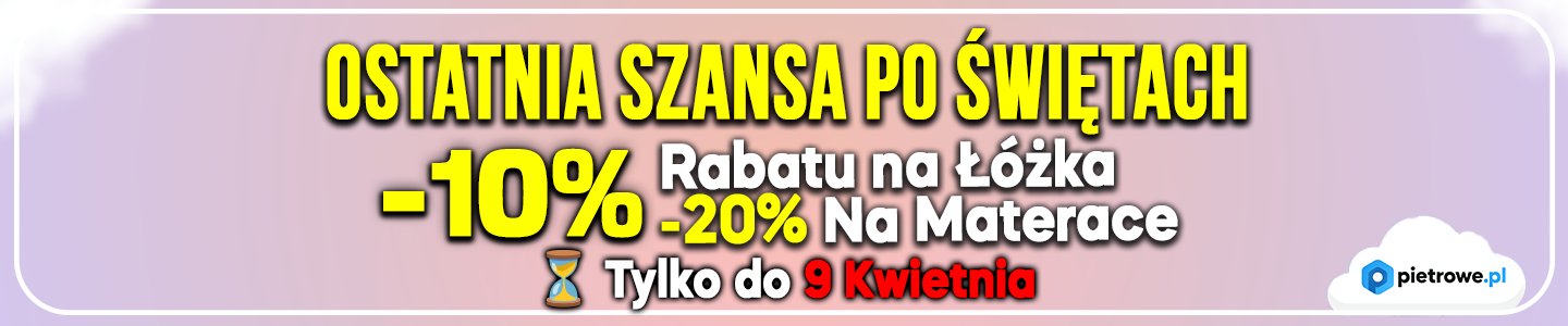 Łóżko piętrowe - nowy mebel w Twoim domu