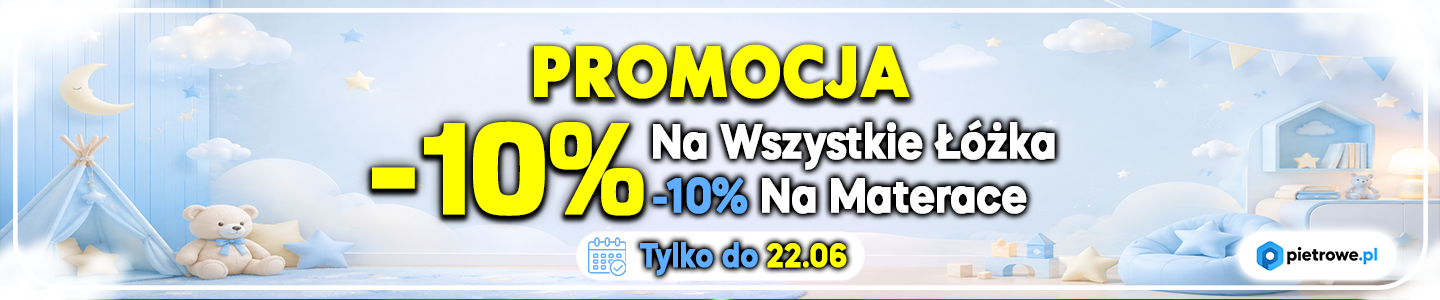 Łóżko piętrowe - nowy mebel w Twoim domu